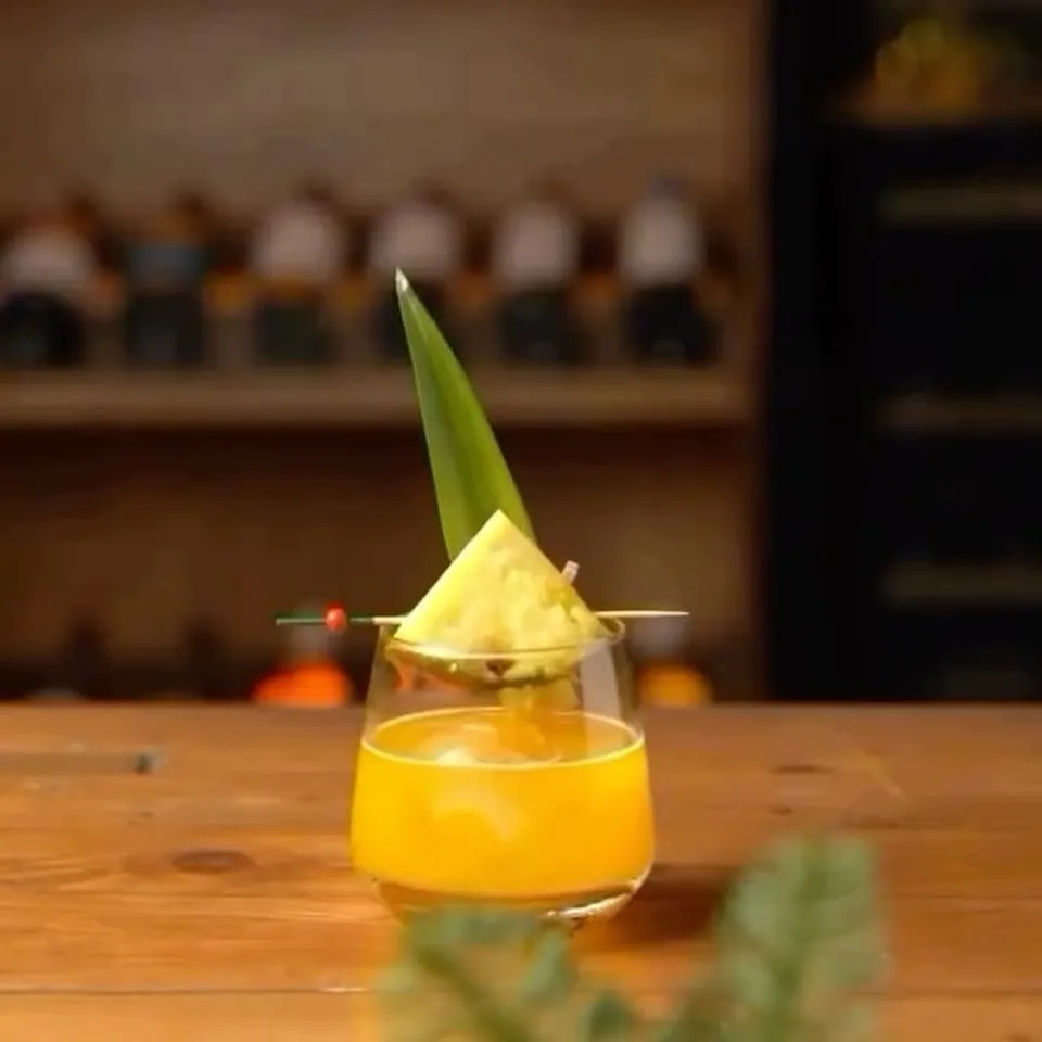 Pineapple Old Fashioned